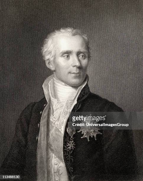 Pierre Simon Laplace Marquis de Laplace, 1749-1827 aka Comte de Laplace 1806-17. French mathematician, astronomer and physicist. From the book...