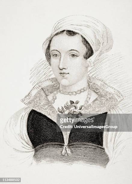 Lady Jane Grey aka Lady Jane Dudley 1537 1554 Titular Queen of England for nine days in 1553 Executed by Mary Tudor From Old England's Worthies by...