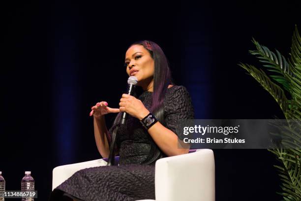 An intimate panel conversation for titled book 'Black Girls Rock!: Owning Our Magic. Rocking Our Truth.' with Beverly Bond moderated by Dawn Davis...