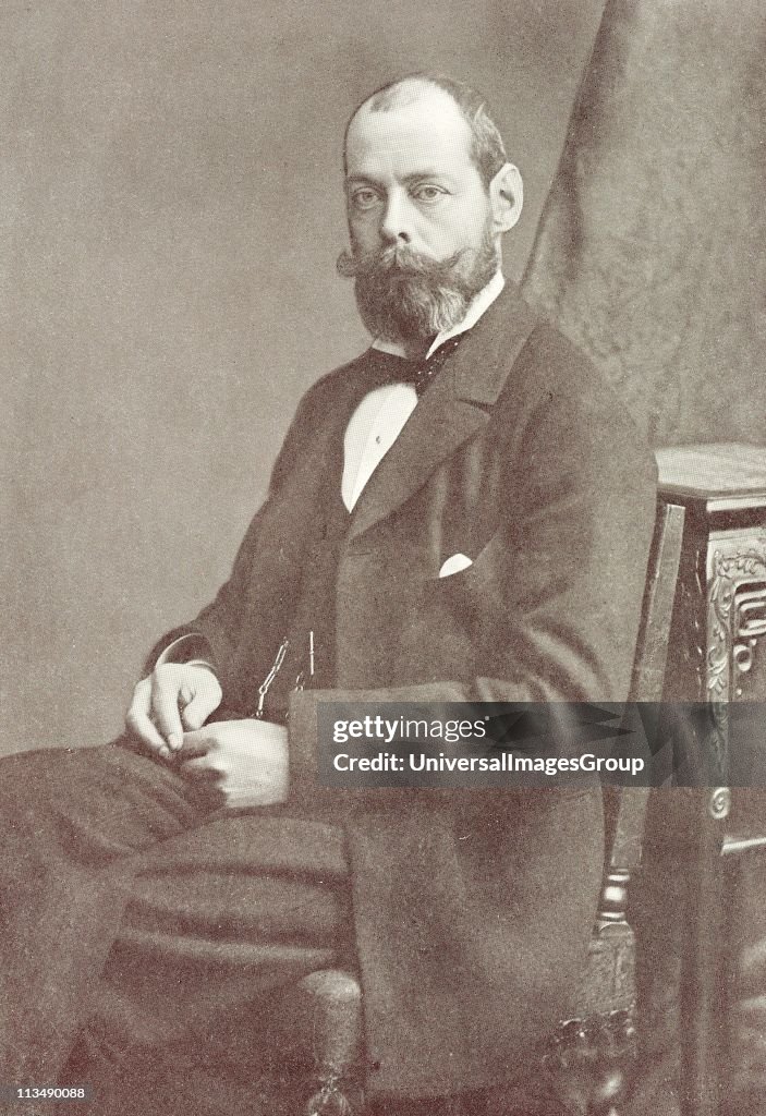 Lord Randolph Spencer Churchill (1849-1895) English Conservative politician. Secretary of State for India 1885, Chancellor of the Exchequer 1886. Father of Winston Churchill.