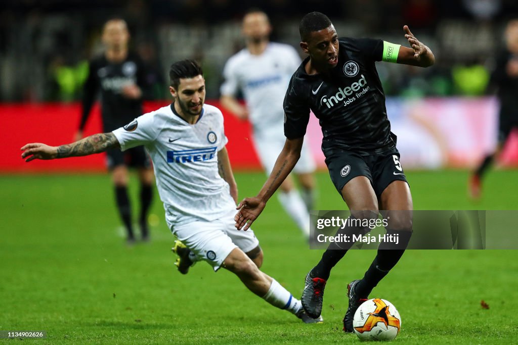 Eintracht Frankfurt v FC Internazionale - UEFA Europa League Round of 16: First Leg