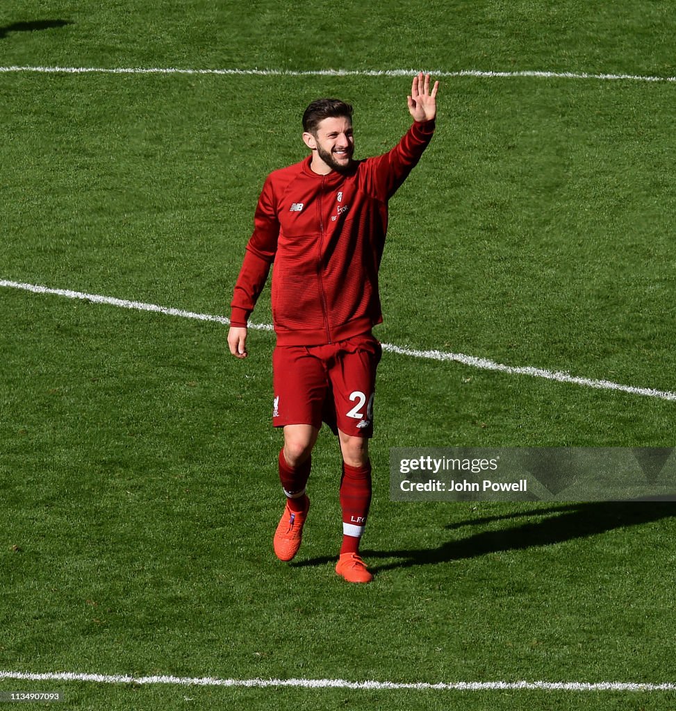 Liverpool FC v Burnley FC - Premier League