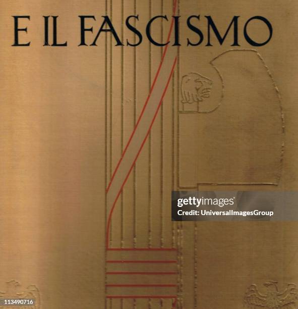 The Fasces, an axe tied to a bundle of sticks, the symbol of Ancient Roman magistrates which was adopted as their emblem by the Fascists in the 20th...