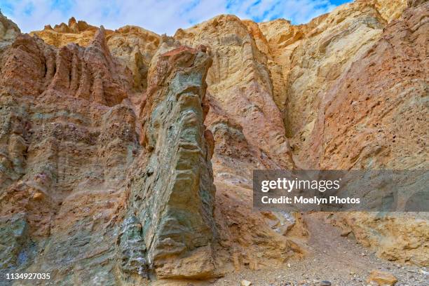 golden canyon promontory - tor stock pictures, royalty-free photos & images