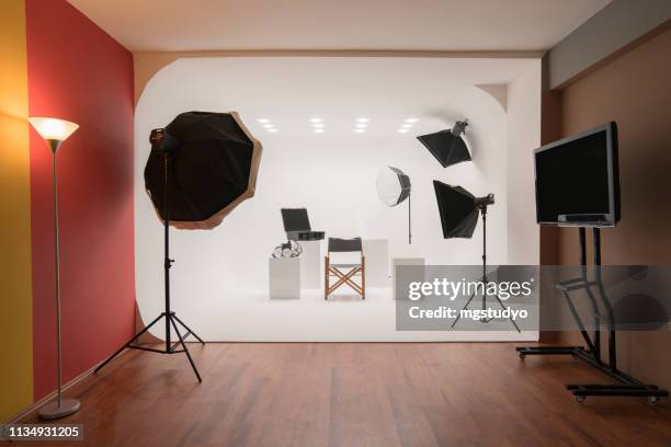 estudio fotográfico profesional - estudio fotografico fotografías e imágenes de stock