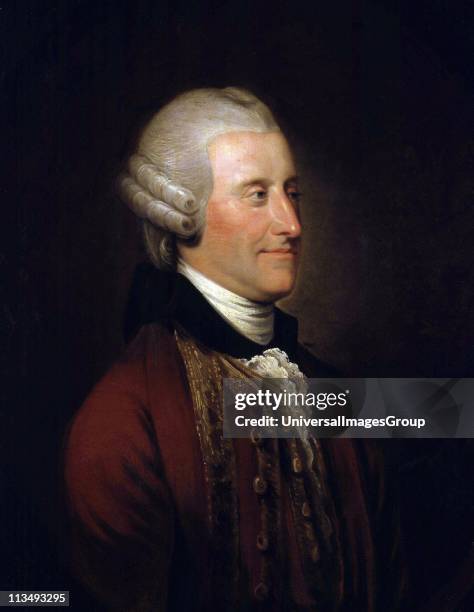 John Montagu, 4th Earl of Sandwich' British aristocrat and politician, originator of the sandwich. Cook named Sandwich Islands after him. Johann...