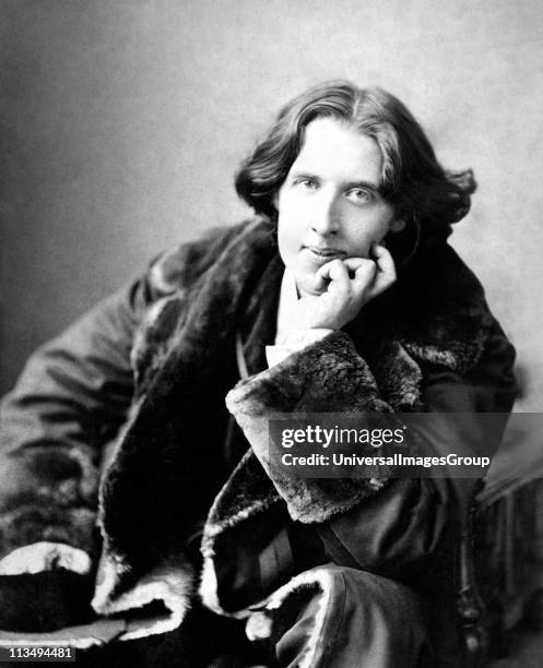 Oscar Fingal O'Flahertie Wills Wilde was an Irish writer, poet, and prominent aesthete. Photograph taken in 1882 by Napoleon Sarony