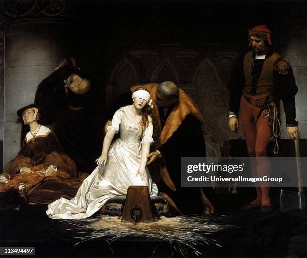 Paul Delaroche The Execution of Lady Jane Grey, 1833.