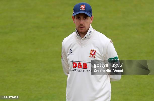 Matt Quinn of Essex fielding during the Specsavers County Championship match between Hampshire and Essex on April 5, 2019 in Southampton, England.