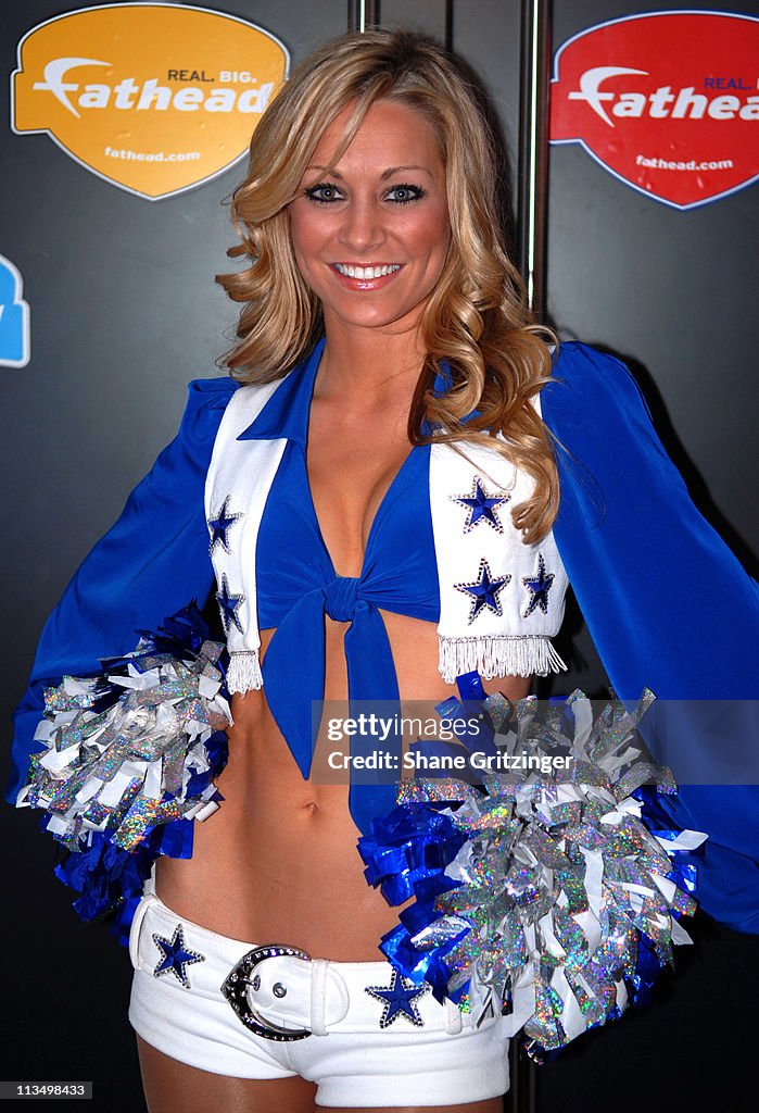 The Dallas Cowboys Cheerleaders Host Cocktail Reception to Celebrate the 2007 NFL Postseason