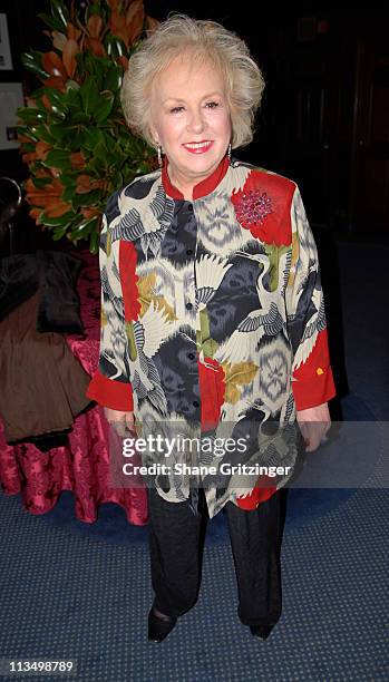 Doris Roberts during The Duke Of Edinburgh's Award - Young American's Challenge Fund Raiser Dinner - November 20, 2006 at The Union League Club in...