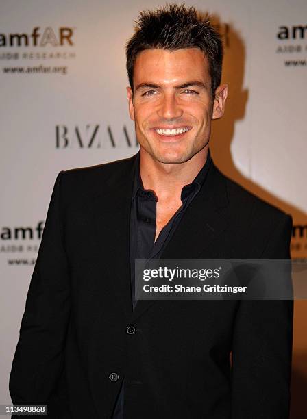 Aiden Turner during 15th Annual amfAR Rocks Benefit at The Puck Building in New York City, New York, United States.