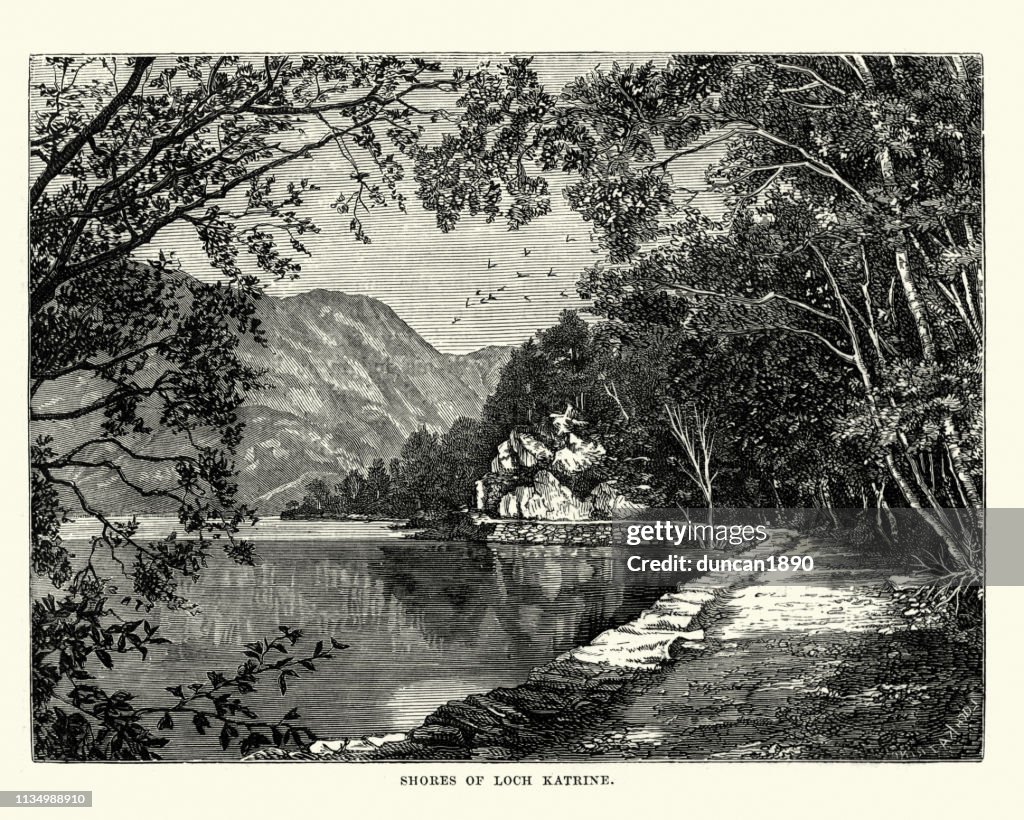 Loch Katrine, Scotland, 19th Century