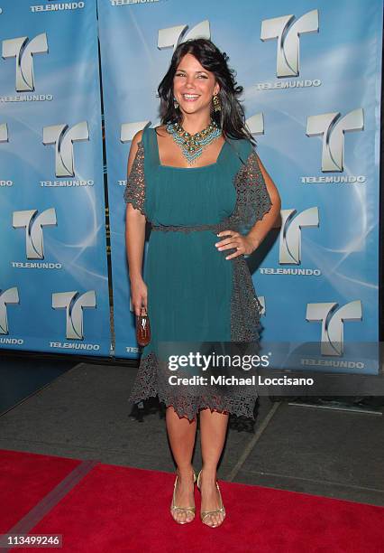 Julie Giliberti during 2007 Telemundo Upfront at Radio City Music Hall in New York City, New York, United States.