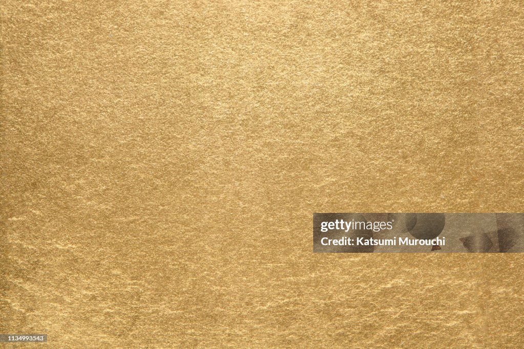 Gold leaf texture background