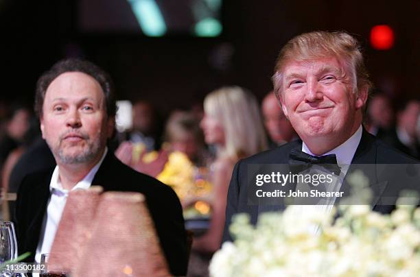 Billy Crystal and Donald Trump during Muhammad Ali's Celebrity Fight Night XIII - Show at Marriot Desert Ridge Resort & Spa in Phoenix, Arizona,...