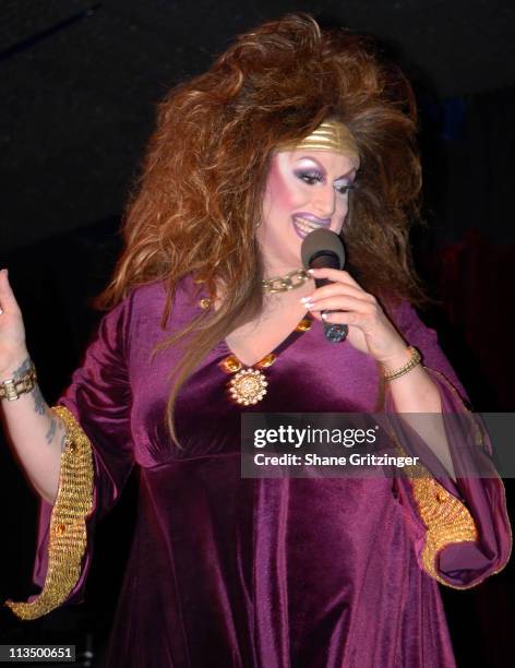 Jackie Beat during Jackie Beat's Ninth Annual Holiday Show "How the Bitch Stole Christmas" at The Cutting Room in New York City, New York, United...