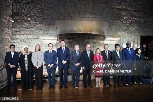 French feminist activist Marie Cervetti, UN Women Executive Director Phumzile Mlambo-Ngcuka, High Representative of the European Union for Foreign...