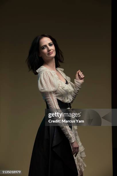 Actress Eva Green is photographed for Los Angeles Times on March 10, 2019 in Beverly Hills, California. PUBLISHED IMAGE. CREDIT MUST READ: Marcus...