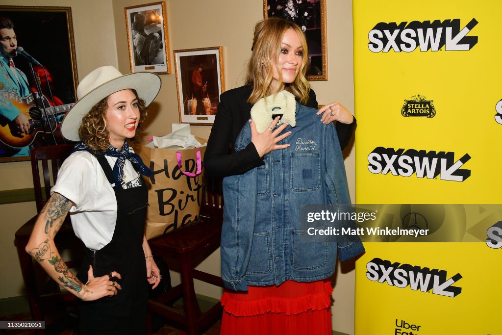 Victoria Ruesga Victoria Ruesga and Olivia Wilde attends the