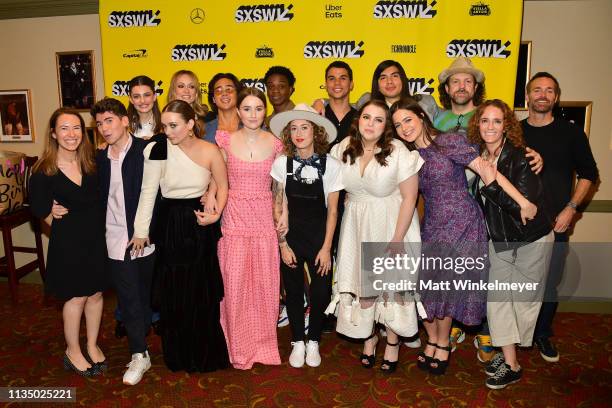 Cast and crew attend the "Booksmart" Premiere - 2019 SXSW Conference and Festivals at Paramount Theatre on March 10, 2019 in Austin, Texas.