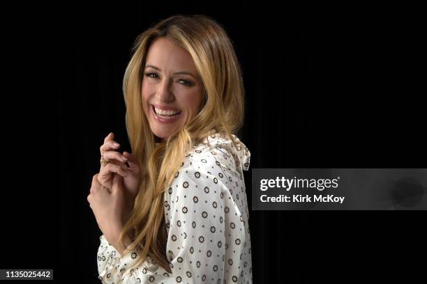 Host Cat Deeley is photographed for Los Angeles Times on April 1, 2019 in El Segundo, California. PUBLISHED IMAGE. CREDIT MUST READ: Kirk McKoy/Los...