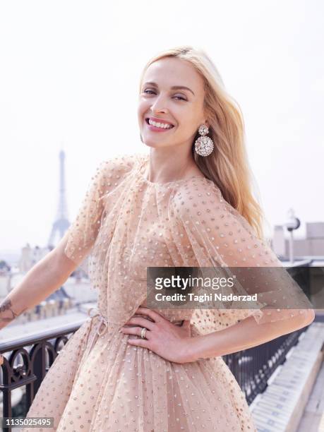 Presenter Fearne Cotton is photographed for Red Magazine UK on May 23, 2018 in Paris, France. PUBLISHED IMAGE.