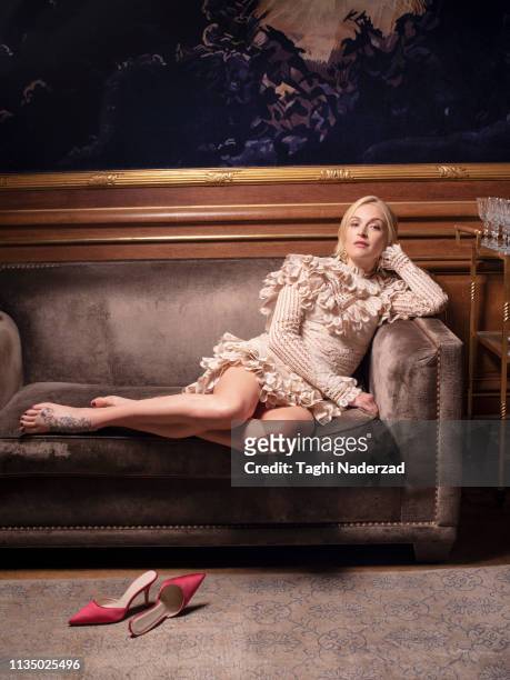 Presenter Fearne Cotton is photographed for Red Magazine UK on May 23, 2018 in Paris, France.