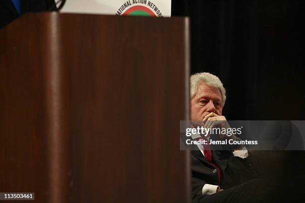 Former President William Jefferson Clinton at the Ninth Annual National Action Network Convention at the New York Sheraton Hotel on April 19, 2007.