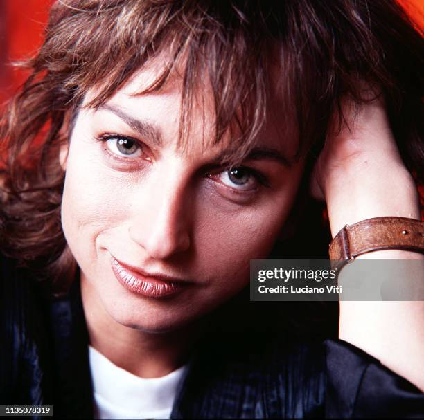 Italian singer-songwriter Gianna Nannini, Rome, Italy, circa 1982.