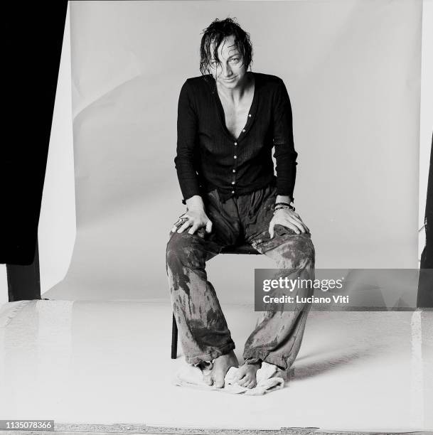 Italian singer-songwriter Gianna Nannini, Rome, Italy, 1993.