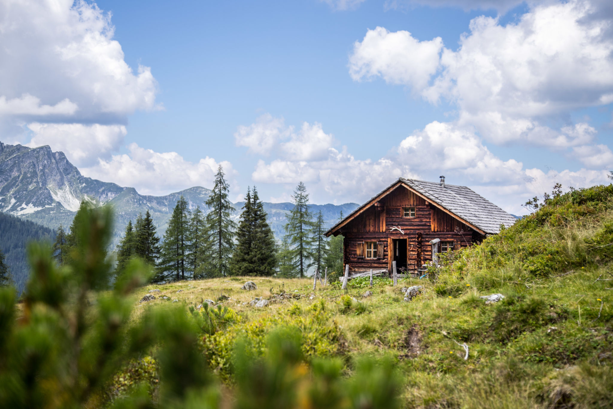 mountain lodge