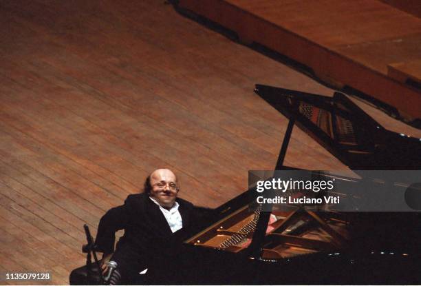 French jazz pianist Michel Petrucciani, Rome 1994 / Michel Petrucciani, pianista jazz, Rome, Italy, 1994.