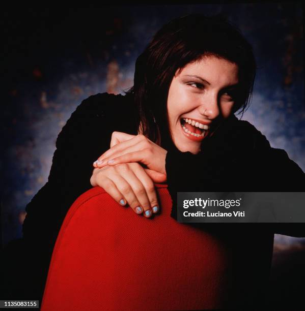 Italian singer-songwriter Elisa , Rome, Italy, circa 1998.