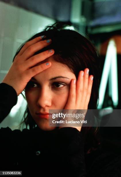 Italian singer-songwriter Elisa , Rome, Italy, circa 1998.