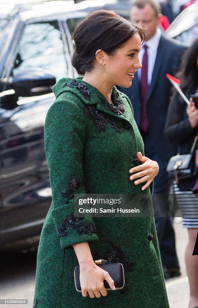 The Duke And Duchess Of Sussex Attend A Commonwealth Day Youth Event At Canada House