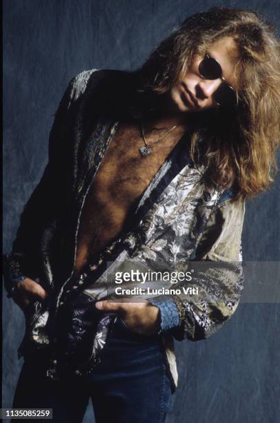 American Musician And Singer-Songwriter Jon Bon Jovi, Rome 1992 / Jon...  News Photo - Getty Images