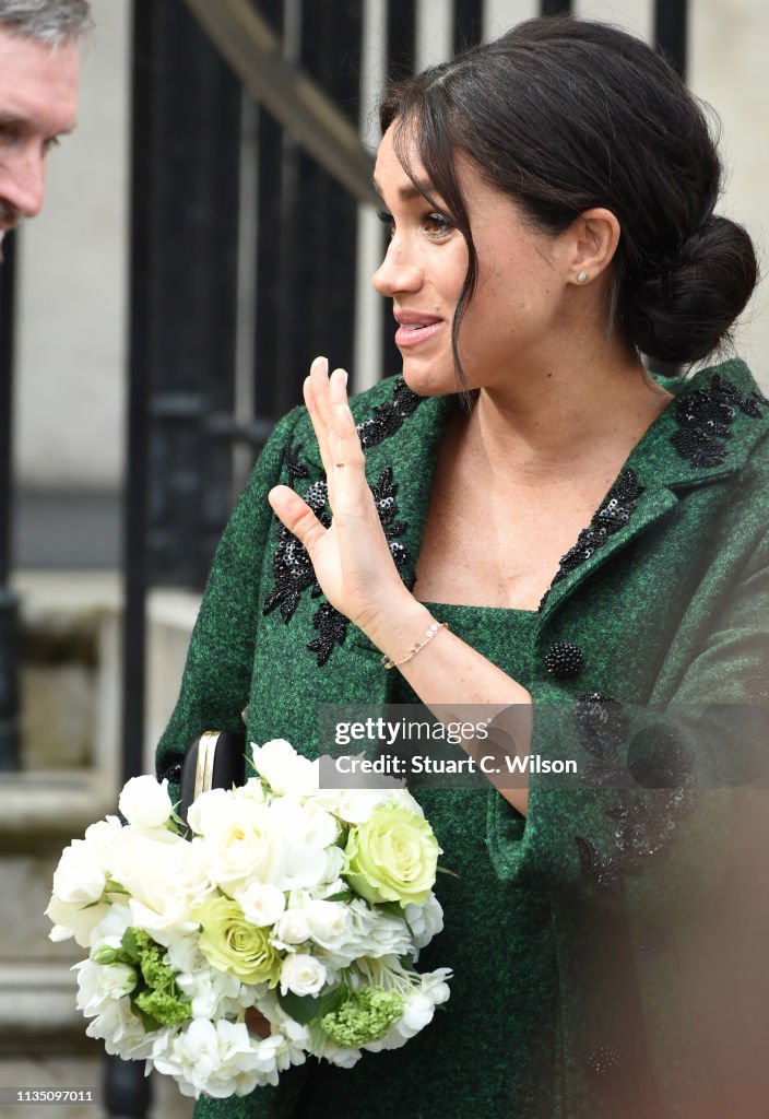 The Duke And Duchess Of Sussex Attend A Commonwealth Day Youth Event At Canada House