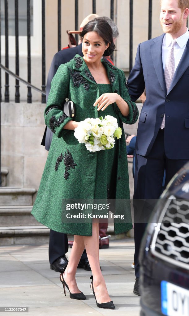 The Duke And Duchess Of Sussex Attend A Commonwealth Day Youth Event At Canada House