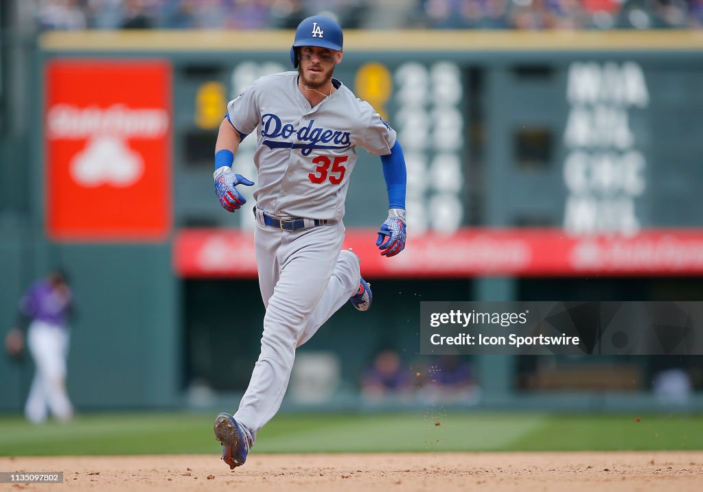 MLB: APR 05 Dodgers at Rockies