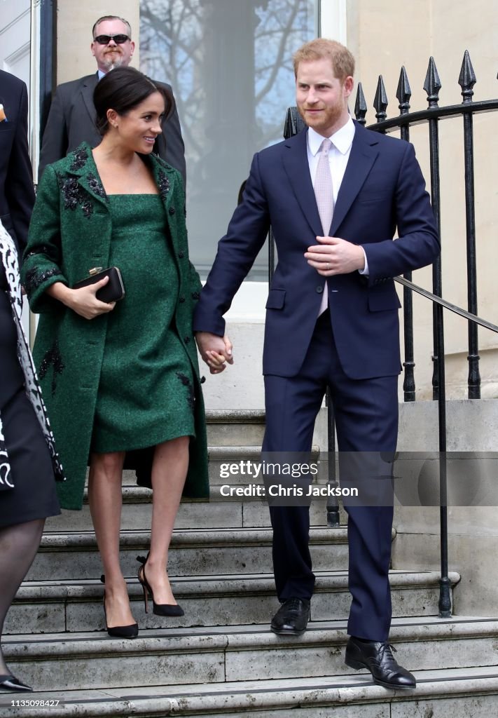 The Duke And Duchess Of Sussex Attend A Commonwealth Day Youth Event At Canada House