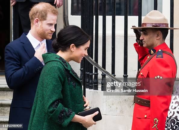 The Duke And Duchess Of Sussex Attend A Commonwealth Day Youth Event At Canada House The Duke And Duchess Of Sussex Attend A Commonwealth Day Youth Event At Canada House