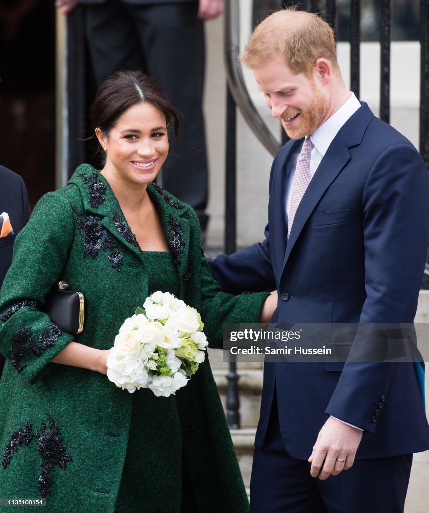 The Duke And Duchess Of Sussex Attend A Commonwealth Day Youth Event At Canada House