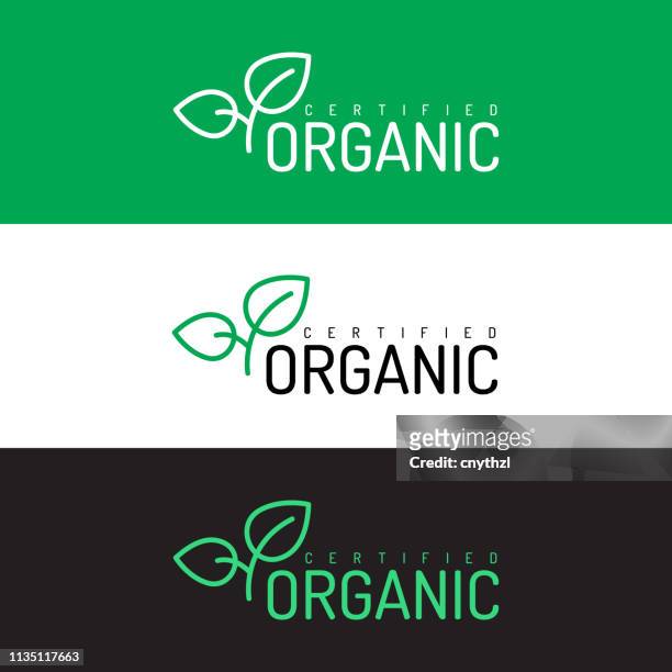 organic products banner - biologo stock-grafiken, -clipart, -cartoons und -symbole