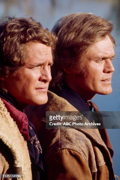 Ben Murphy, Roger Davis appearing in the Disney General Entertainment Content via Getty Images tv series 'Alias Smith and Jones'.