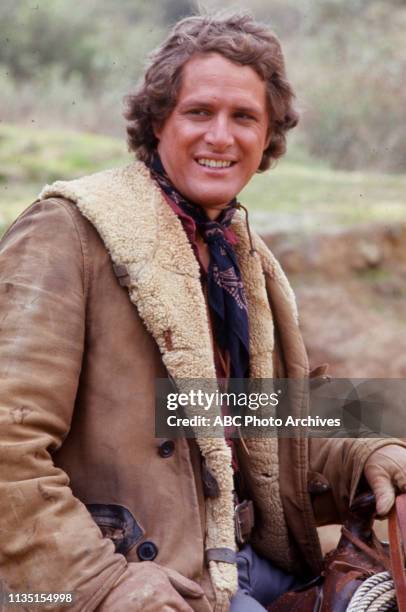 Ben Murphy appearing in the Walt Disney Television via Getty Images tv series 'Alias Smith and Jones'.