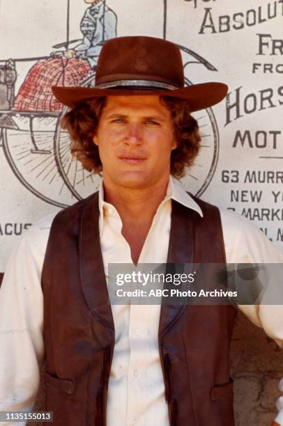 Ben Murphy appearing in the Walt Disney Television via Getty Images tv series 'Alias Smith and Jones'.