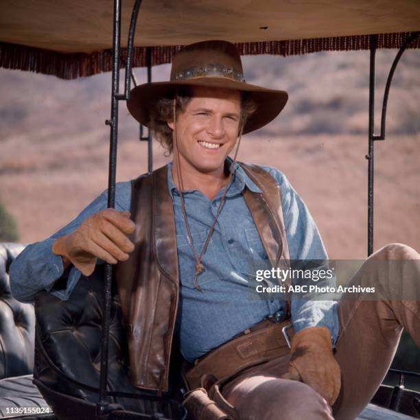 Ben Murphy appearing in the Walt Disney Television via Getty Images tv series 'Alias Smith and Jones'.