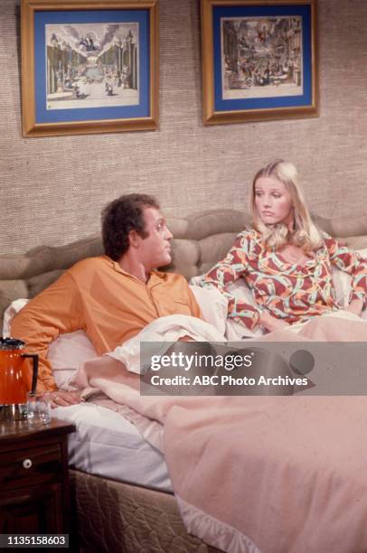 Lawrence Pressman, Melodie Johnson appearing in the Disney General Entertainment Content via Getty Images late night special 'Bedtime Story'.