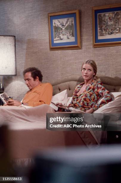 Lawrence Pressman, Melodie Johnson appearing in the Disney General Entertainment Content via Getty Images late night special 'Bedtime Story'.